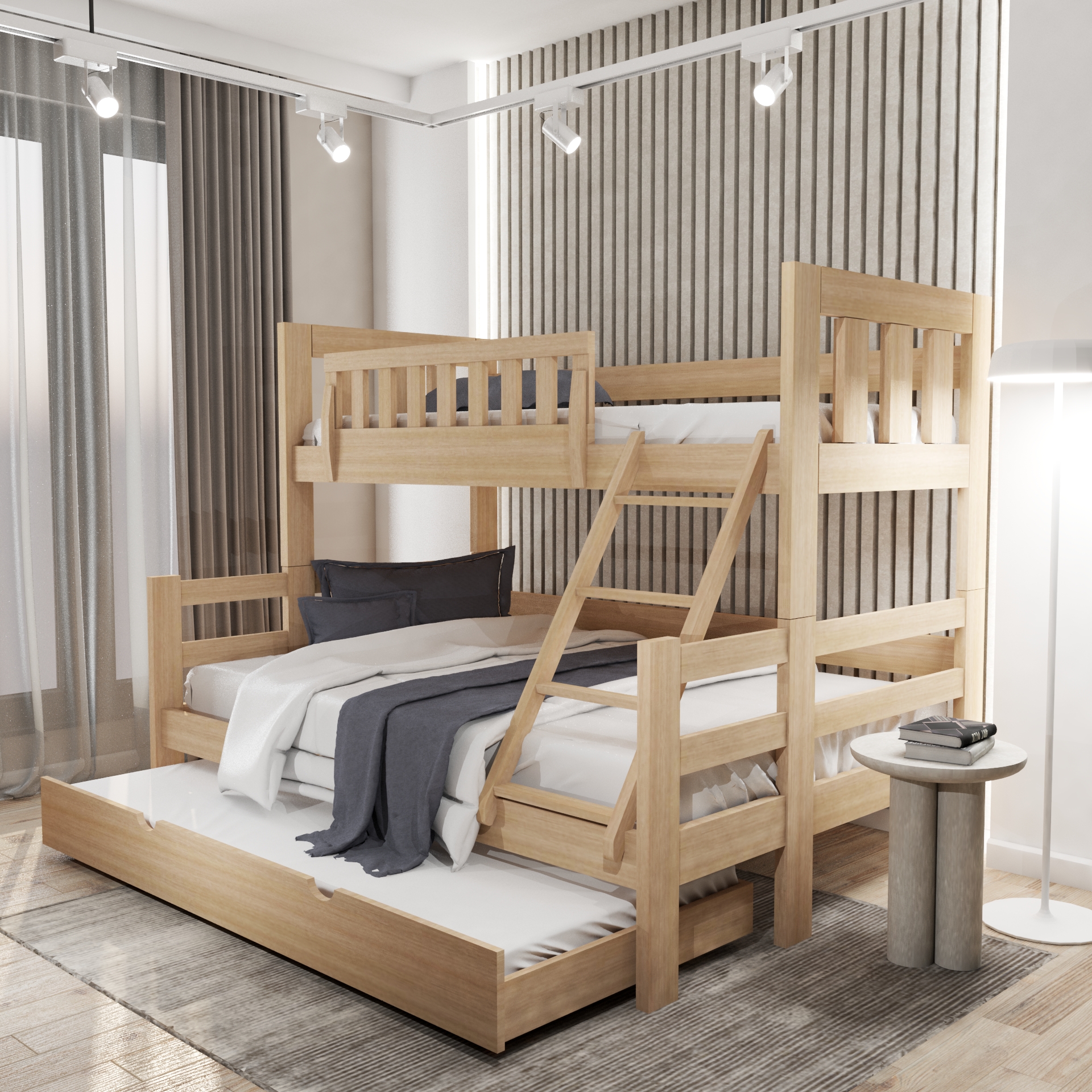 Krevet Spratni Dionis 90-140/200 natur
